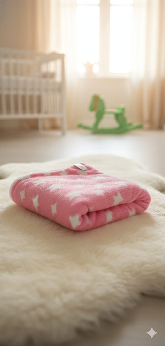 Velvet Baby Sleeping Bag and Carry Nest